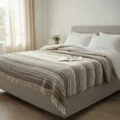 Cebe Cozy 180x220cm Zeta Bej - Akril/Pamuk ( VLK000381-zetabej )