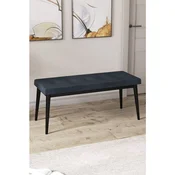 Hanah Home klupa Arwen Bench, 105 cm, antracit / crna
