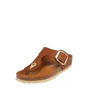 BIRKENSTOCK Japonke Gizeh Big Buckle, rjava