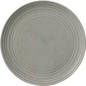 Plitev krožnik Bauscher Country House, premer 26 cm, siv