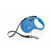 Flexi povodec New Classic S trak 5 m moder - Pasji povodci - Modra