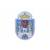 shumee Našitek grba mesta Poznan - magnetna podlaga - vezen našitek/značka/emblem