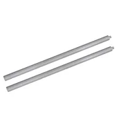 Heatstrip Podaljšek za stropno montažo Heatstrip Design 90 cm - srebrn
