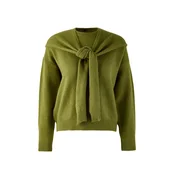 Trendyol Milla ženski duks Twoaw26Kz00166, Zeleni-Oil Green
