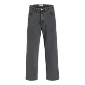 JACK & JONES Kavbojke JPSTAlex Antonio črn denim