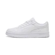 PUMA Rebound Slam Lo Sneakers Unisex, Shoes, White/Glacial Gray, 37.5