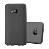 Cadorabo Cadorabo Case, združljiv s HTC v kovinsko sivi - zaščitni pokrov, narejen iz fleksibilnega silikona TPU, (20585965)