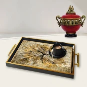 Aberto Design Poslužavnik TPA9860 50 x 29 x 3.5 cm, Šareni