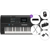 Yamaha PSR-E483 SET 2 Keyboard z dinamiko Black