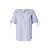 ZABAIONE Bluza Je44lla svetlo modra / bela