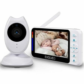Evolveo Baby Monitor N4 s kamerom i zaslonom ,monitor za bebe
