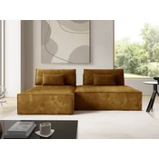 Kotna garnitura Franklin 154 (Poso 01) Rumena, 236x148x80cm