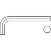 TOOLCRAFT Unutranji šesterokutni, kutni odvijač TOOLCRAFT 6 mm