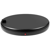 Puluz rotating display stand with power socket 45 cm (black) (5905316141308)
