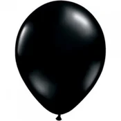 em črni lateks baloni, črni 30 cm, 50 kosov.