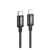 IPAD 3. generacija / mini 4 / iPhone 7 Plus 5.5 HOCO X89 kabel za podatke Type-C - Lightning, 200 cm, CRNA X89_C_L_B_200