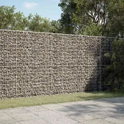 vidaXL Gabion z 3,5 mm žico in 5x10 cm mrežo 200x30x200 cm
