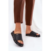 BIG STAR SHOES Womens Platform Sandals With Studs Big Star