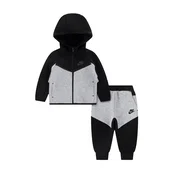 Nike Sportswear Trenirka za tek TECH FLEECE svetlo siva / črna