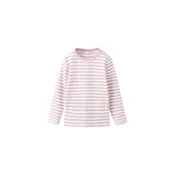 MANGO KIDS Majica RENE roza/bela