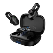 Brezžični lavalier mikrofon USB C Hoco L27 črn