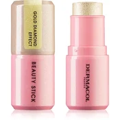 Dermacol Beauty Stick Highlight kremasti osvetljevalec v paličici odtenek 01 Rosegold 7 g