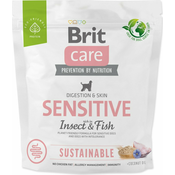 Hrana za pse Brit Care Sustainable osjetljive insekte i ribe 1 kg