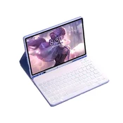 INF Kompatibilno s Samsung Galaxy Tab S7+/S7 Plus 12.4-palčni vijolični etui s tipkovnico Bluetooth, (5000243552)