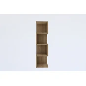 Hanah Home Alin Sapphire Oak Polica za knjige 25x95x27cm, Braon