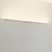 Ribag SpinaLED stenska svetilka 90cm z možnostjo zatemnitve 2700 K - Študija/pisarna - Sodobni - krom, opal - Kovina