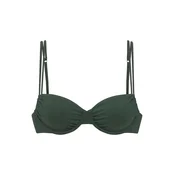Copenhagen Studios Bikini zgornji del temno zelena