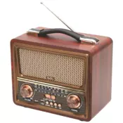 SAL Retro radio + BT bežični zvučnik, FM, MP3, USB/microSD - RRT22 76397