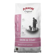 ARION Original Skin & Coat srednje pasme, losos - suha hrana za pse, 12 kg