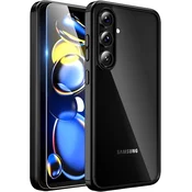 TAURI 3-v-1 Ovitek za Samsung Galaxy S24 FE (Črn)