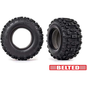 Traxxas pneu 2.9/3.8 Sledgehammer All-Terrain (belted) (2)