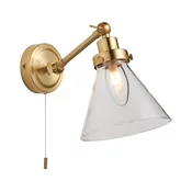 Endon 93854 - Kupatilsko zidno svetlo FARADAY 1xG9/3W/230V IP44 zlatno