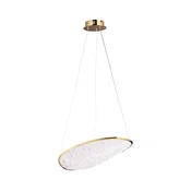 MAXLIGHT P0637D - LED lestenec na kablu EMPIRE LED/17W/230V v zlati barvi