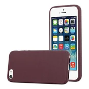 Cadorabo Cadorabo Case, združljiv z Apple in Frost Bordeaux Purple - zaščitni pokrov iz fleksibilnega silikona TPU, (20572468)