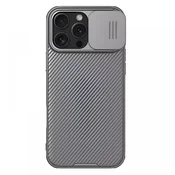 Maska za mobilni telefon iPhone 16 Pro Max NILLKIN CAMSHIELD PRO, Siva