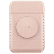 UNIQ Flixa magnetic card wallet with stand pink MagSafe (UNIQ-FLIXA-PINK)