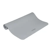 REBEL ACTIVE telovadna podloga za jogo, pilates, fitnes, 200x115cm, 1cm TPE, siva