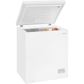 Exquisit GT150-E-041E zamrzovalnik 142 litrov, 70,5 cm širok, bel.