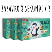 3 x ZABAVKO 8 SEKUNDI