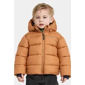 Otroška jakna Didriksons ROXEN KIDS JACKET rjava barva, 505811
