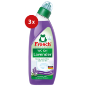 Frosch sredstvo za cišcenje wc školjke, lavanda, 3 x 750 ml