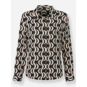 heine Bluza korala/črna/bela