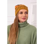 Kesi Cap with fleece Dolores K303 mustard+orange+green