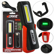 Verke LED svetilka z Li-Ion baterijo in polnilnikom USB, VERKE V87500