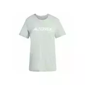 ADIDAS TERREX Funkcionalna majica svetlo zelena/bela