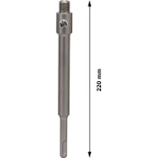 PRO SDS plus Adapter, 220 mm, M16